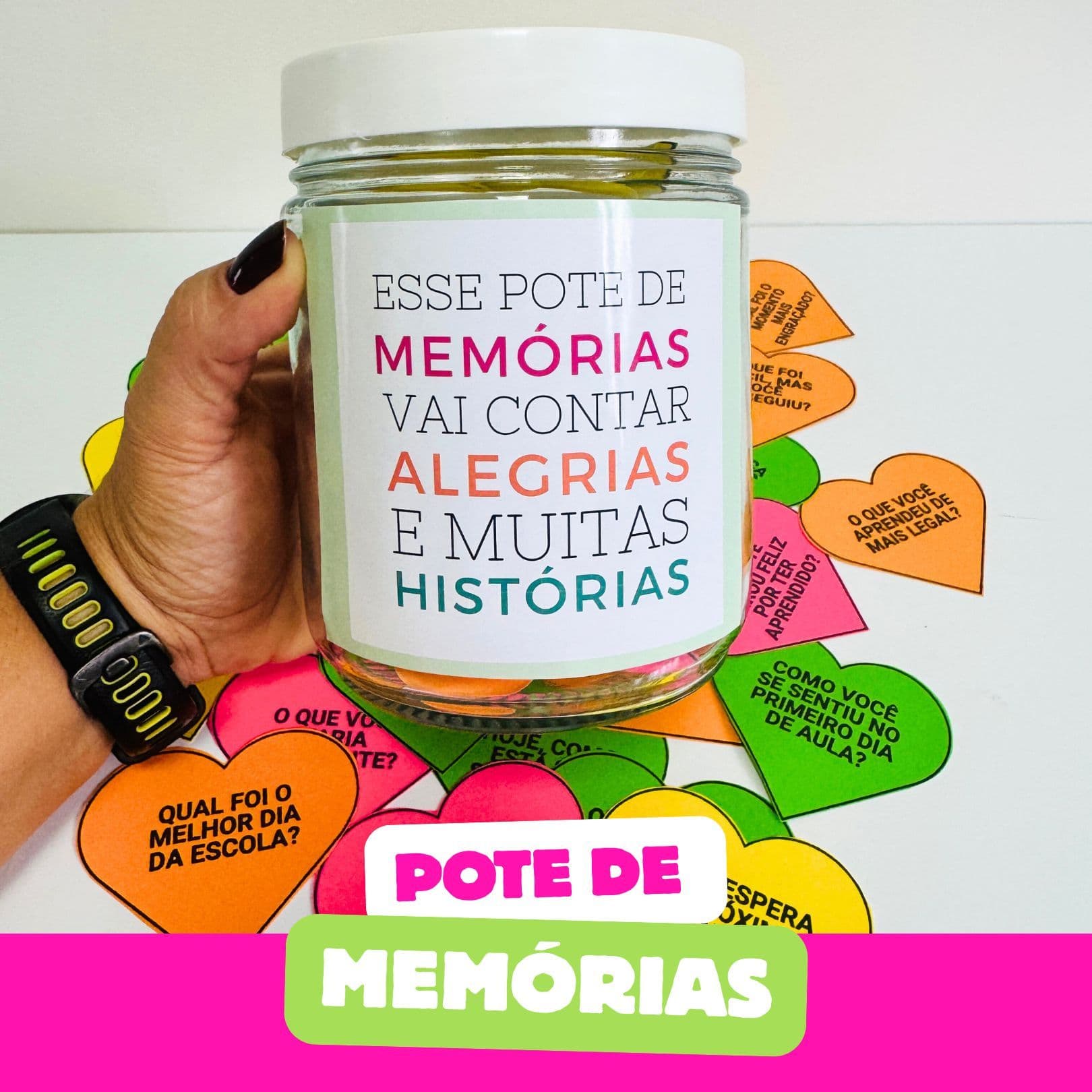 POTE DE MEMÓRIAS