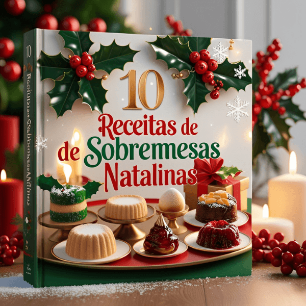 10 Receitas de Sobremesas Natalinas
