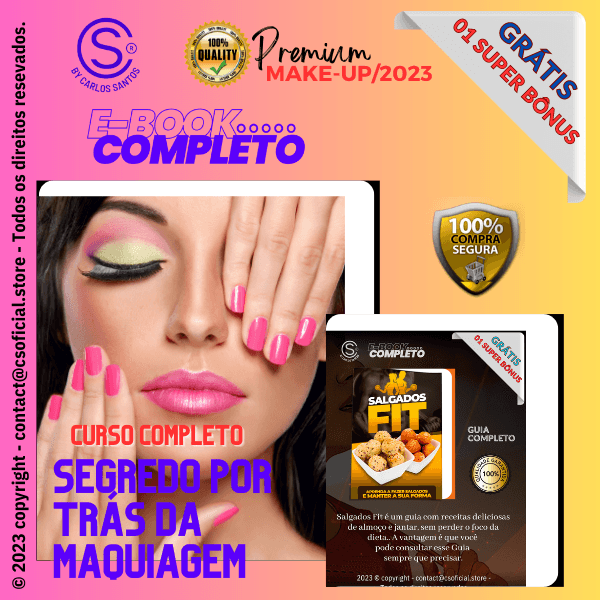 E-Book - Segredo por Trás da Maquiagem