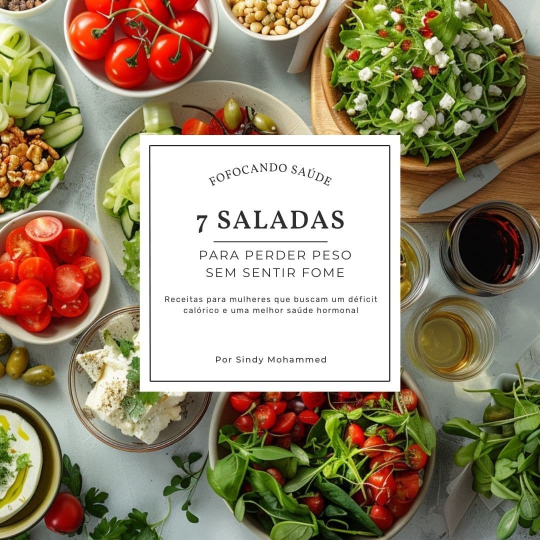 7 saladas - Para perder peso SEM sentir fome