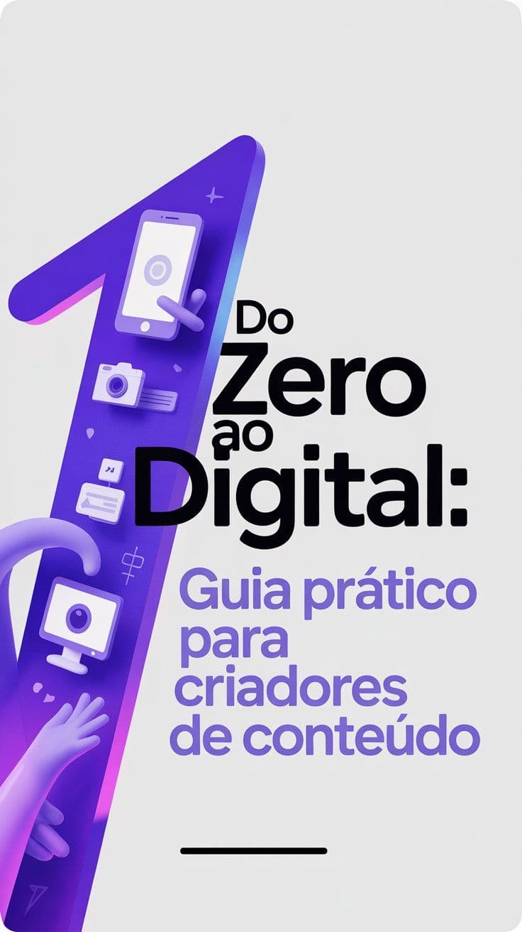Do Zero ao Digital: Guia Prático para Criadores de Conteúdo