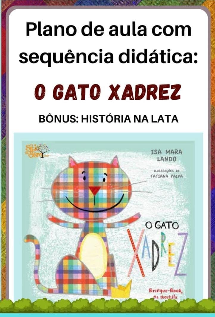 Plano com Sequência Didática: O Gato Xadrez